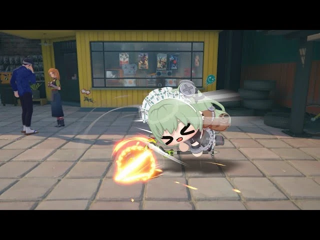 Баффнутая чиби Корин