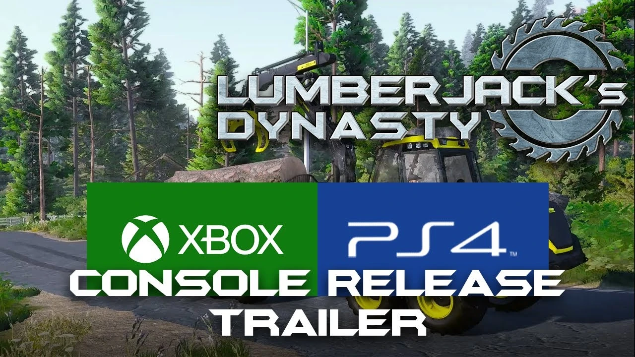Симулятор жизни лесоруба Lumberjack's Dynasty выходит на консолях PlayStation 4 и Xbox One в конце июня