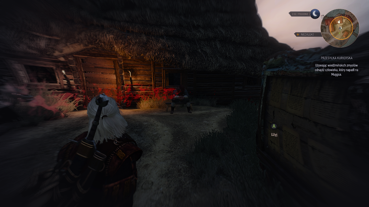 Witcher 3: Wild Hunt "Reasonable Senses - Отключение эффектов подсвечивания предметов"