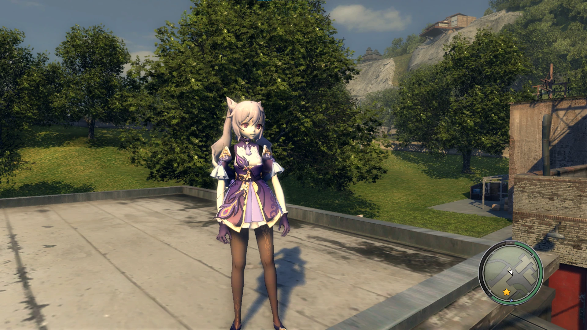 Mafia 2 Classic "Персонаж Кэ Цин из Genshin Impact"