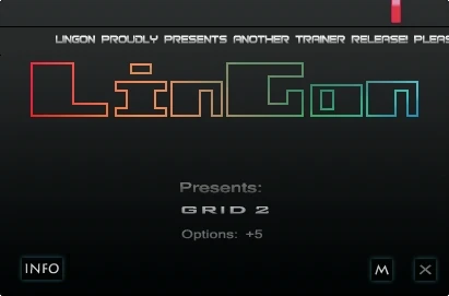 GRID 2: Трейнер/Trainer (+5) [1.01 / AVX: Fixed Version] {LinGon}