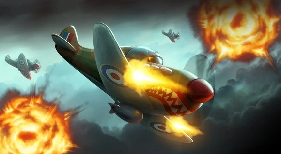 Тизер обновленной версии Aces of the Luftwaffe, которая выйдет на Switch, PS4, Xbox One и PC осенью