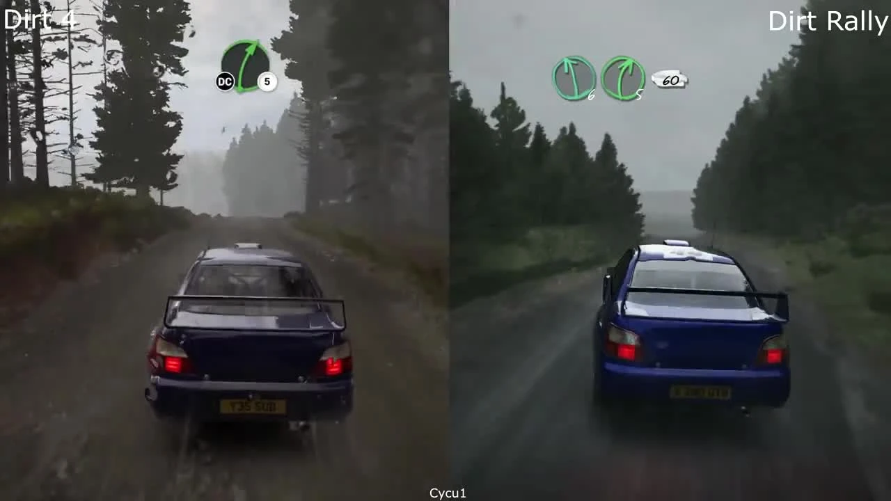DIRT 4 vs DIRT Rall