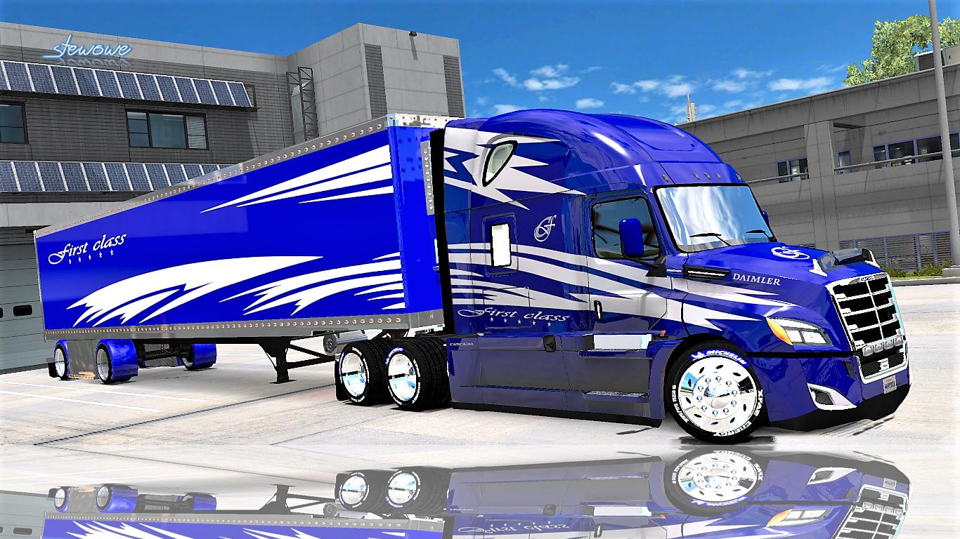 ATS "Cascadia 2018 First Class combo 1.4.хх и 1.5.х"