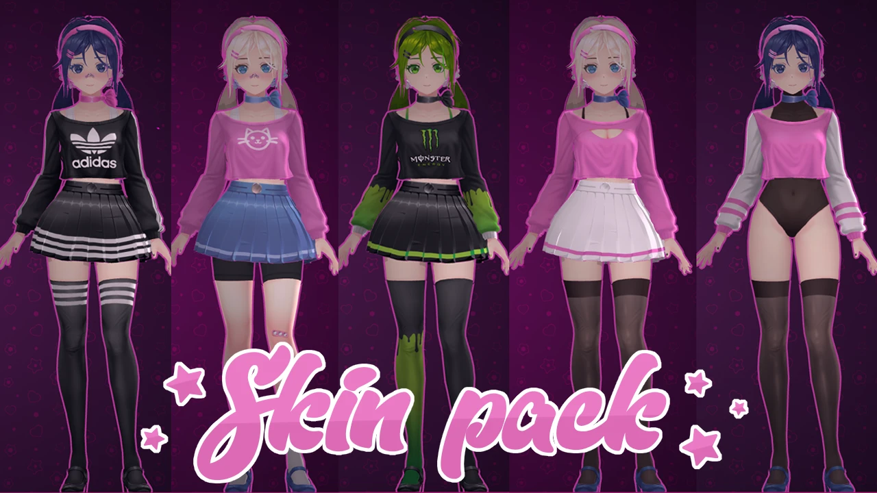 MiSide "Пак прикольных скинов"