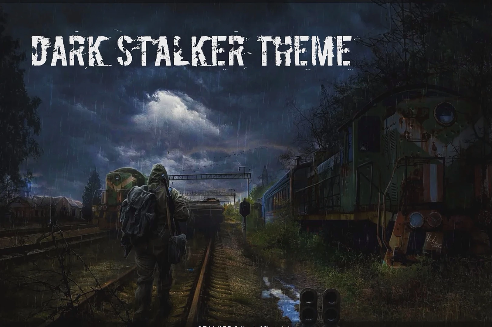 S.T.A.L.K.E.R. 2: Heart of Chornobyl "Мрачная тема для главного меню Dark Stalker"