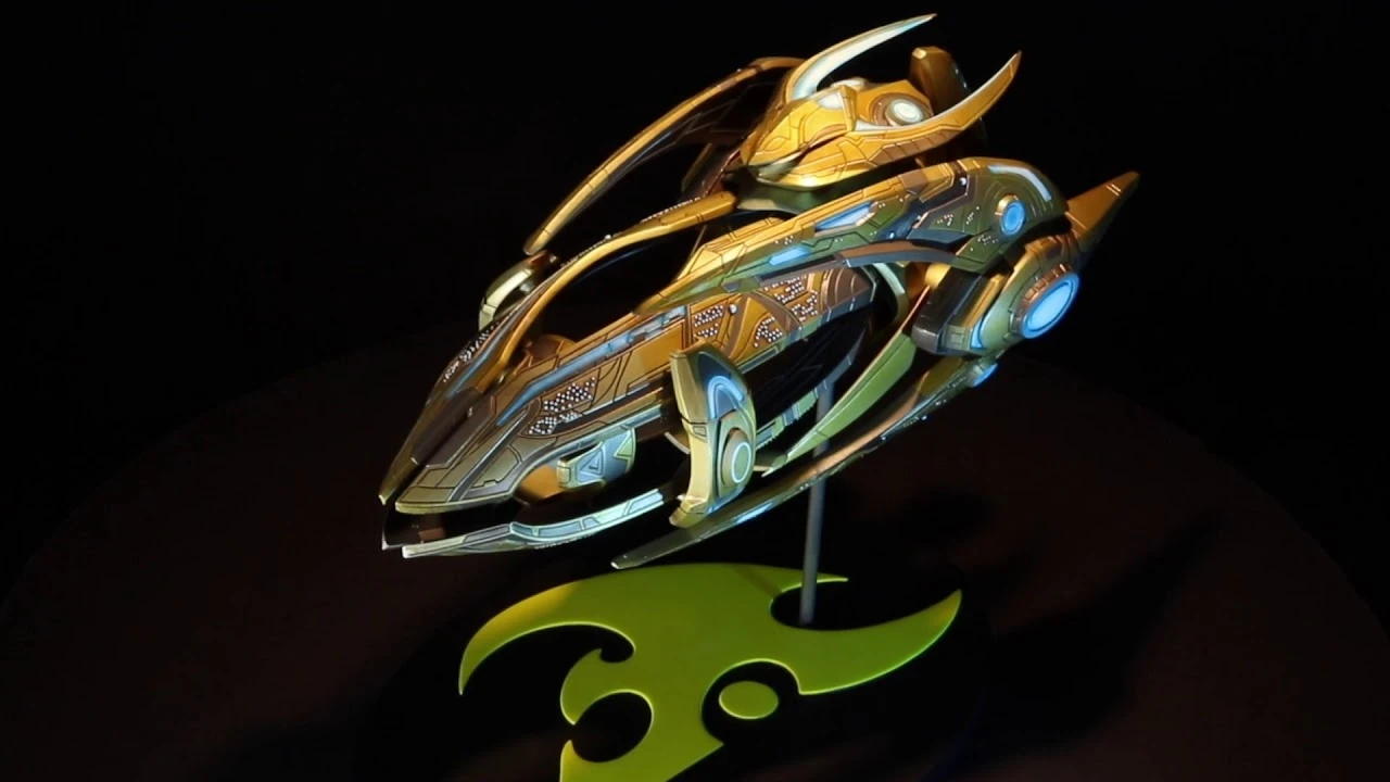 Мастерская Blizzard: модель Авианосца протоссов