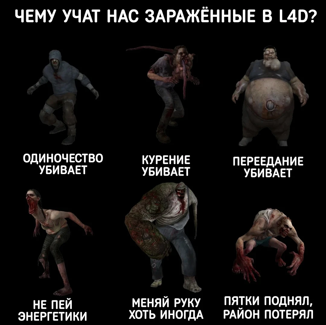 Зараженные в Left4Dead