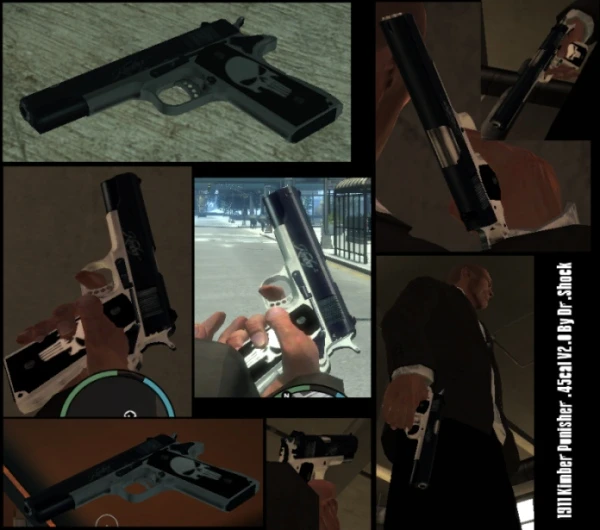 GTA 4 "M1911 Kimber Punisher V. 2.0 "
