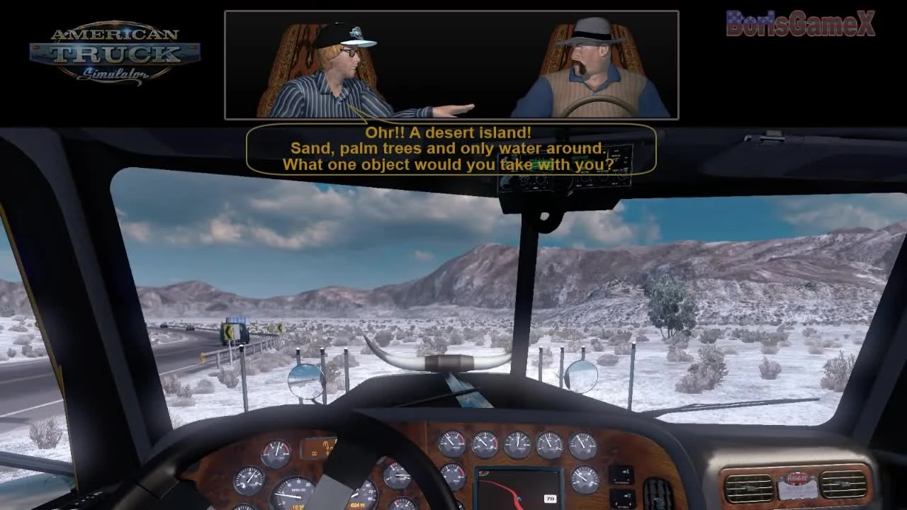 ATS "Необитаемый Остров - Питербилд 389 МОД и ЗИМНИЙ мод - Истории АТС"