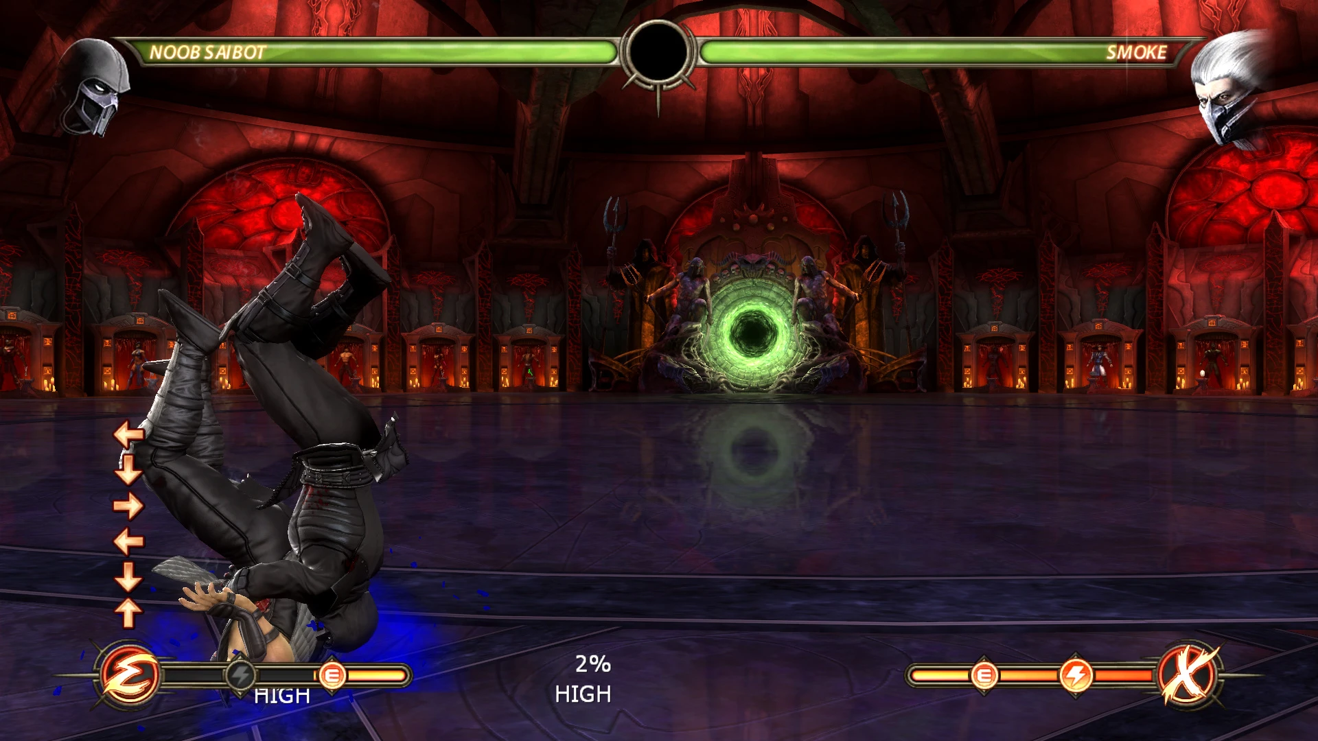 Mortal Kombat (2011) "DLC Арена: Necropolis."