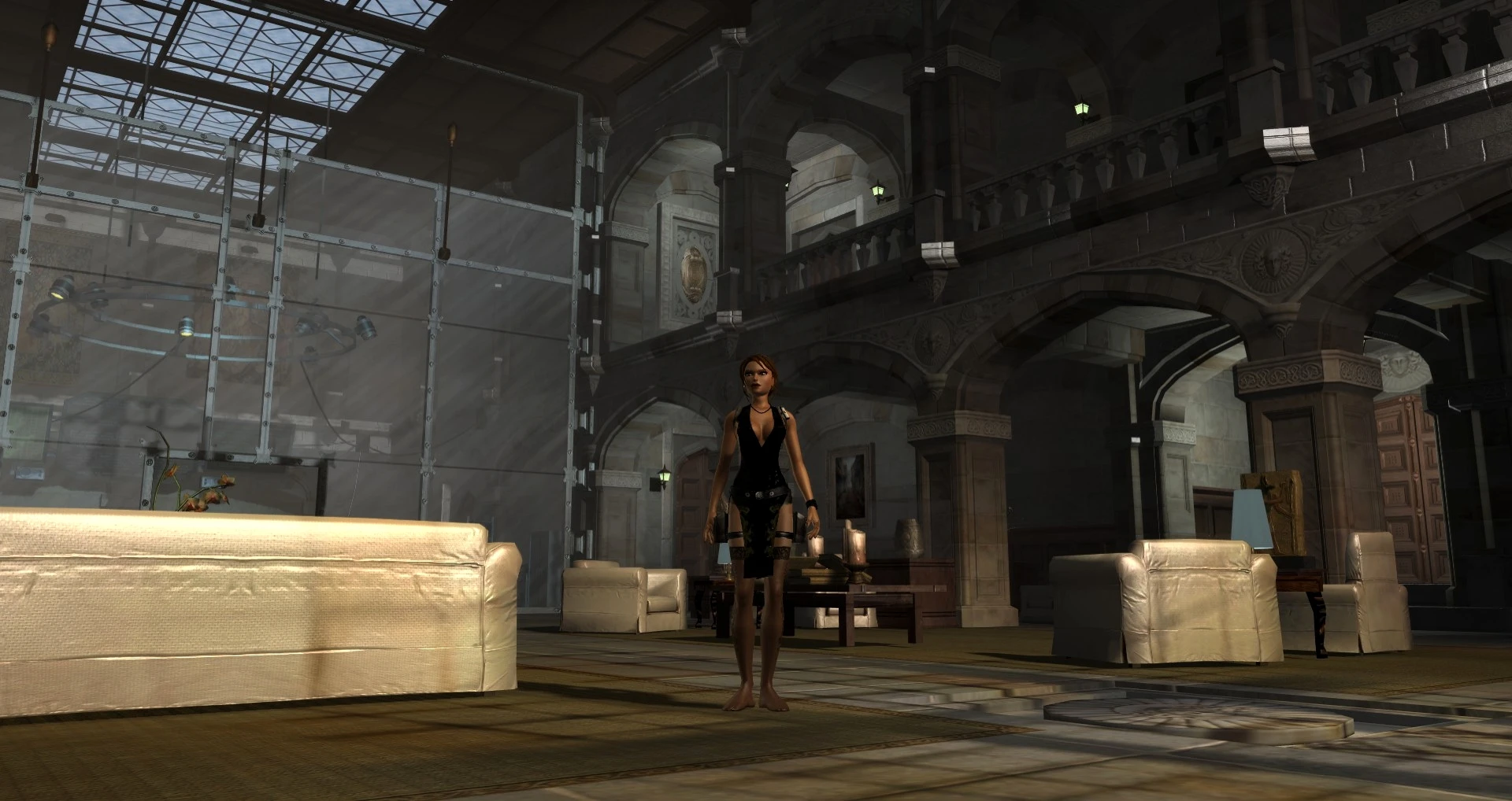 Tomb Raider: Legend "Отладочное-меню"