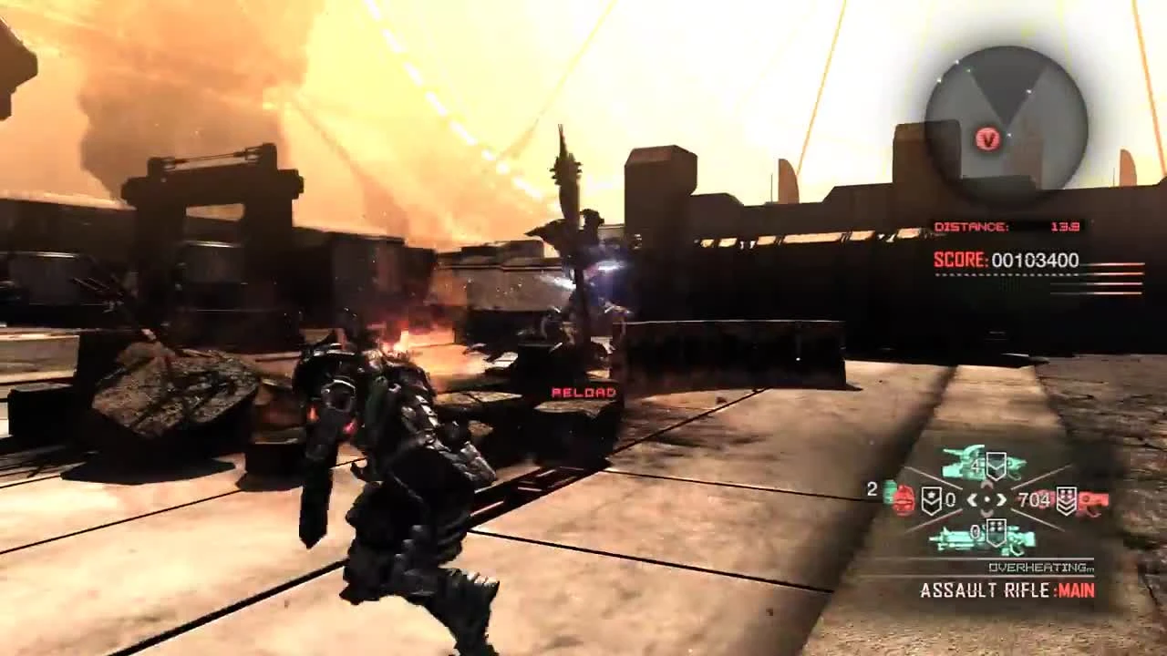 Vanquish - Все боссы и концовка