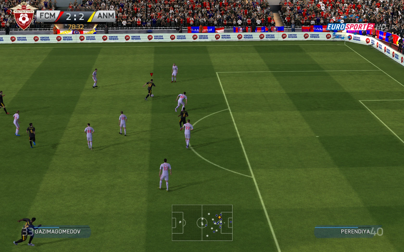 FIFA14 "TV Popas Evrosport 2 HD"