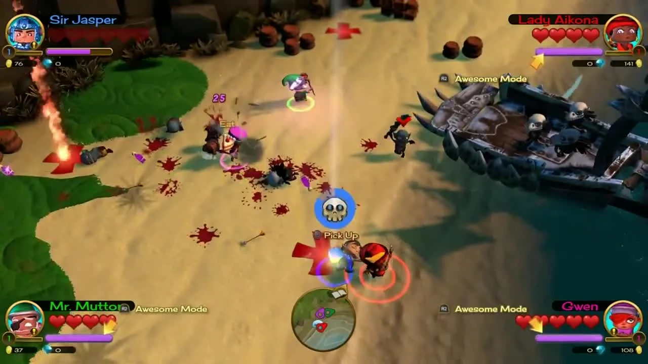 Fat Princess Adventures - Демонстрация геймплея - Е3 2015