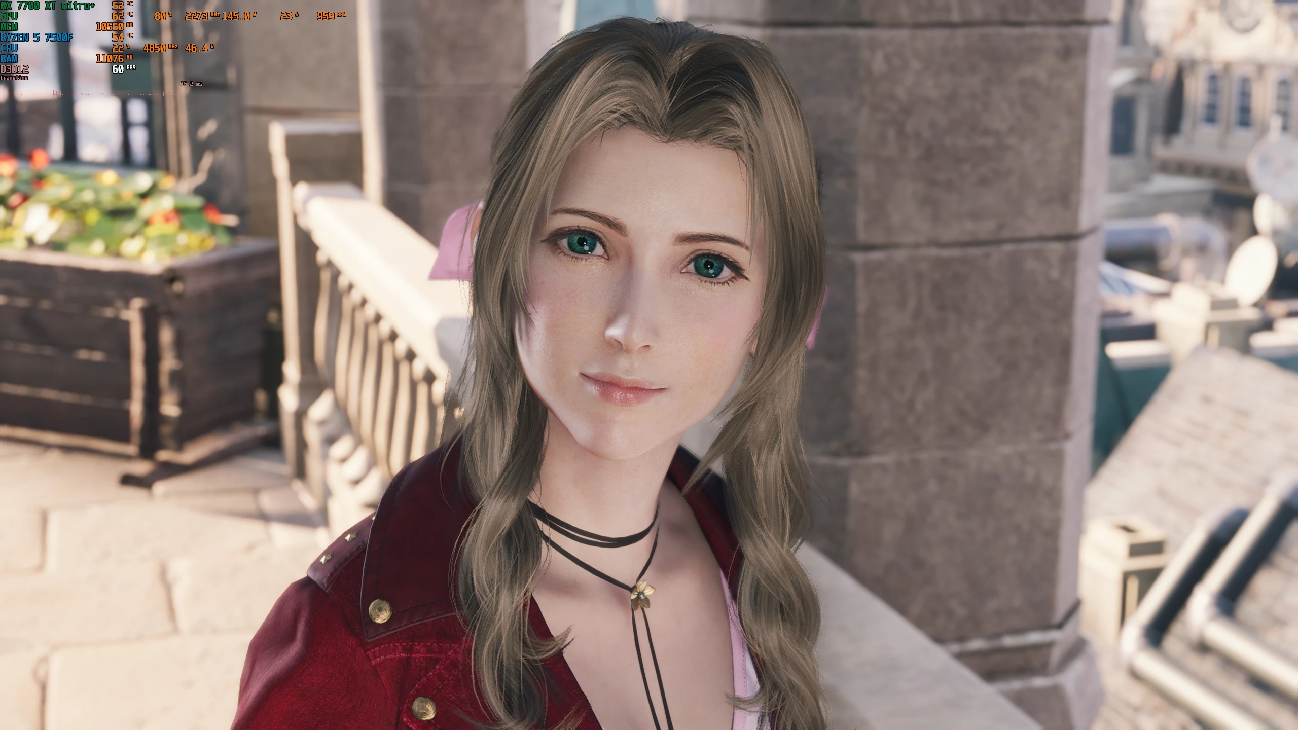 Final Fantasy 7 Rebirth "Улучшение четкости изображения"