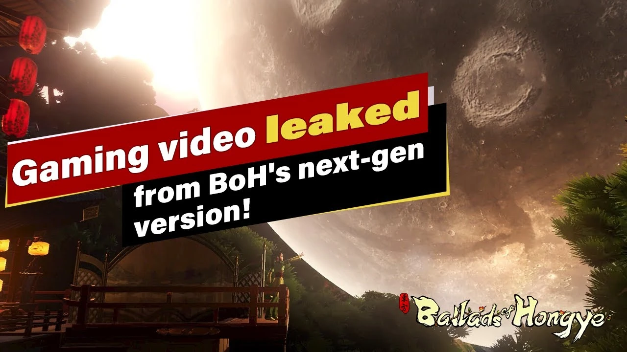 Впервые показаны неизданные кадры Ballads of Hongye - Строительство и управление в китайском стиле