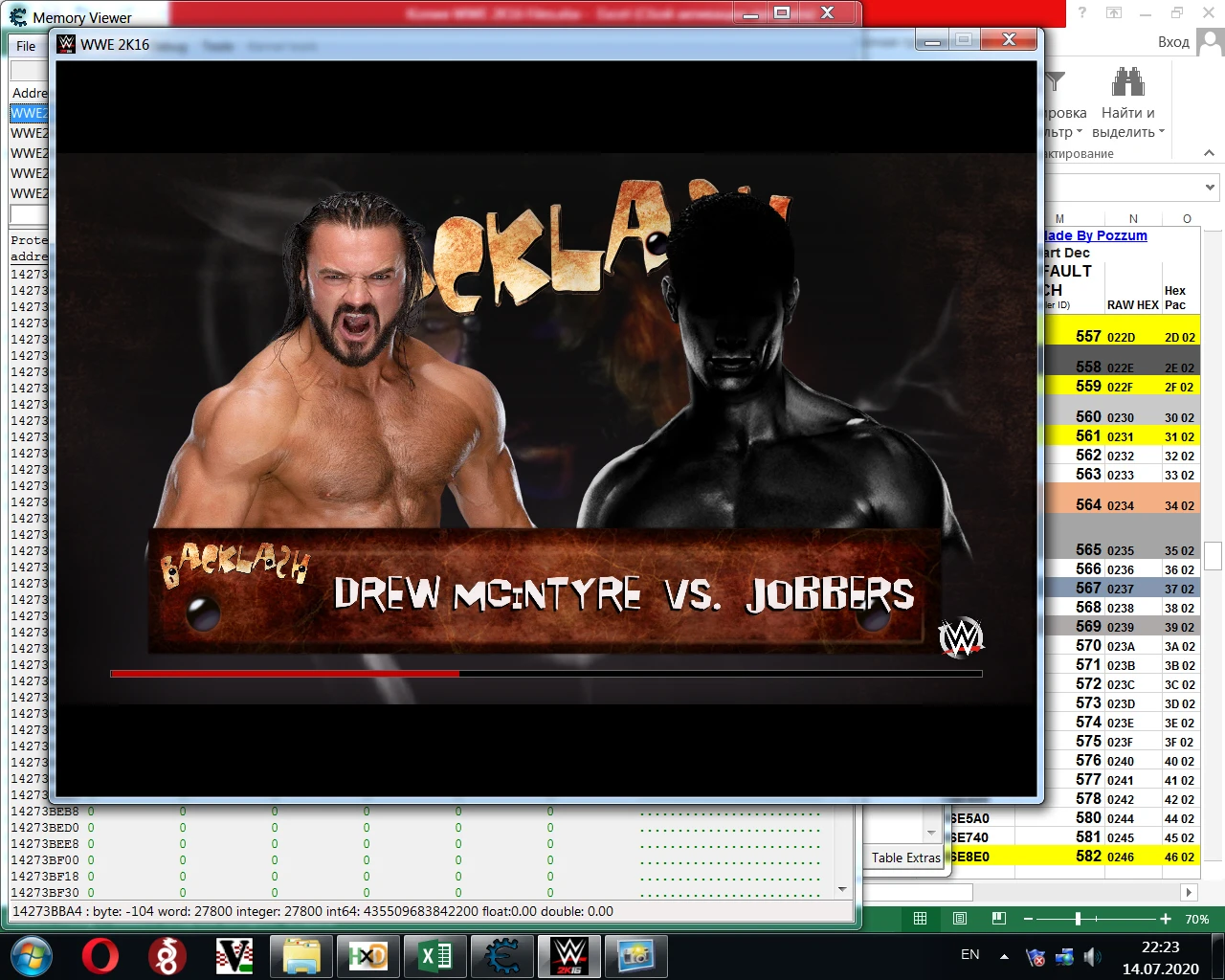 WWE 2k16 "Drew Mcintyre 2k19, 2к18 порт"