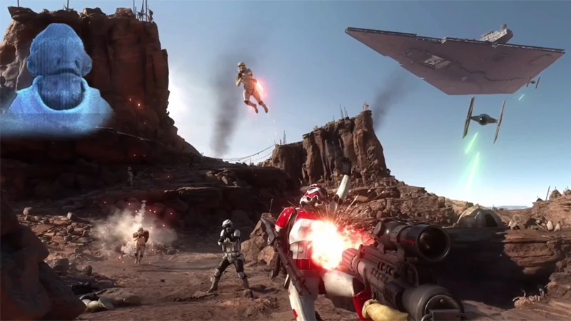 Первый геймплейный трейлер мультиплеера Star Wars: Battlefront