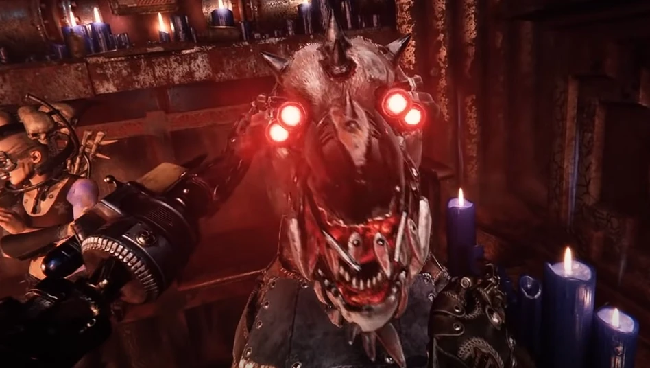 Новый ролик Necromunda: Hired Gun демонстрирует кибер-мастифа