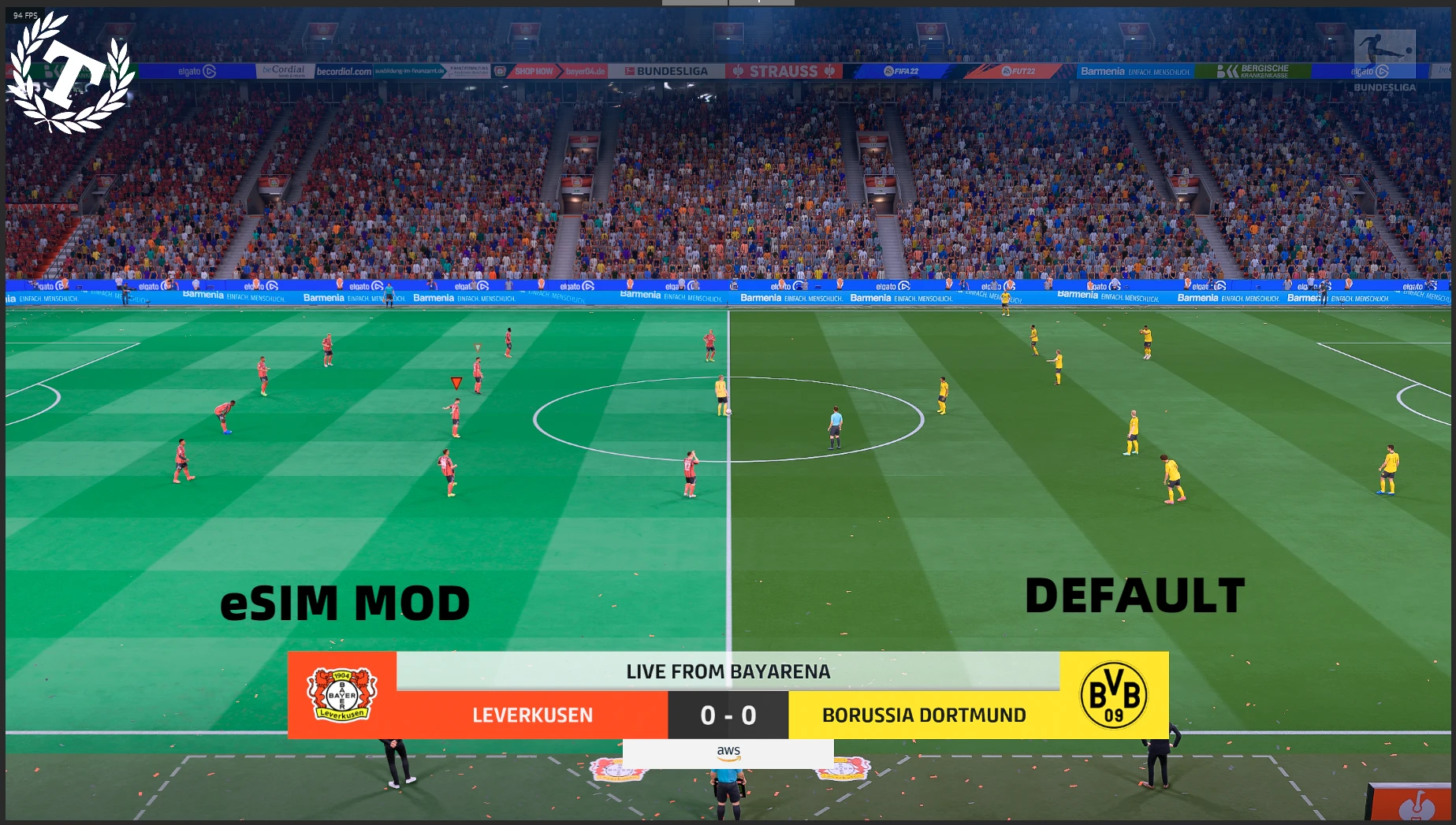 FIFA 22 "Реалистичный газон и камера 3.0"