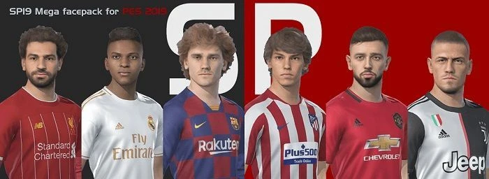 PES 2019 "SmokePatch Face Update 5"