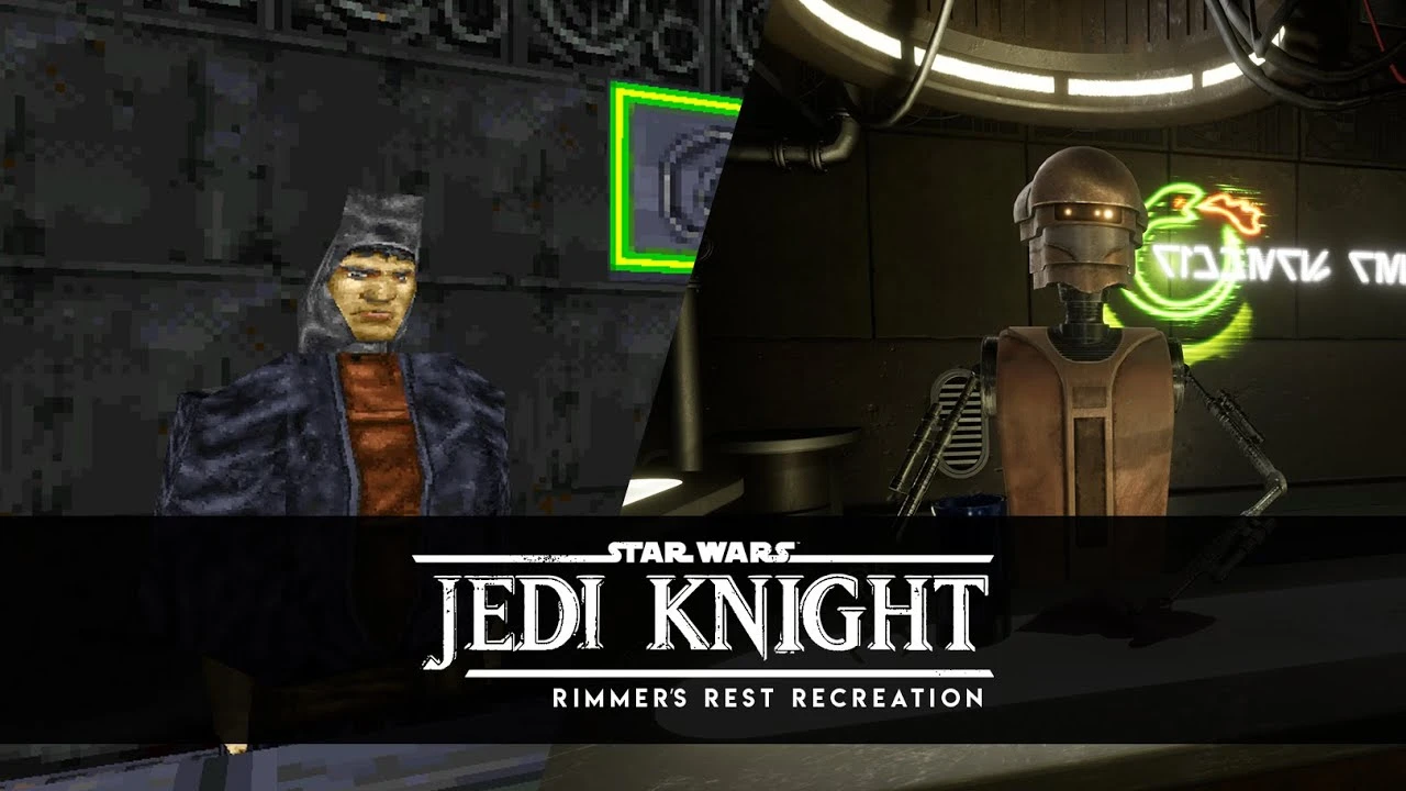 Фанат воссоздал первый уровень из Star Wars: Jedi Knight - Dark Forces 2 на Unreal Engine 4