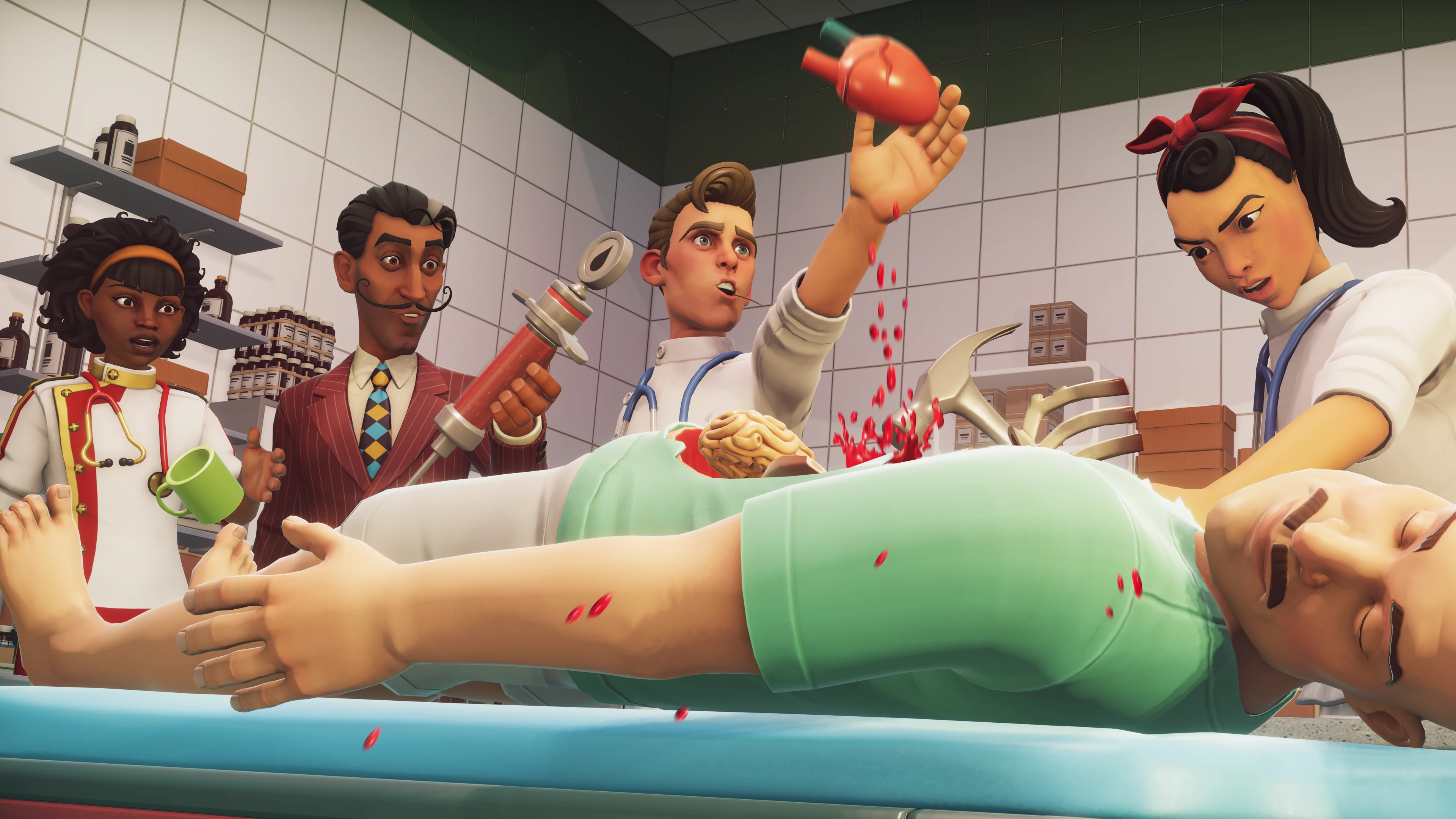 Симулятор безумного хирурга Surgeon Simulator 2: Access All Areas доступен в Steam и Xbox Game Pass