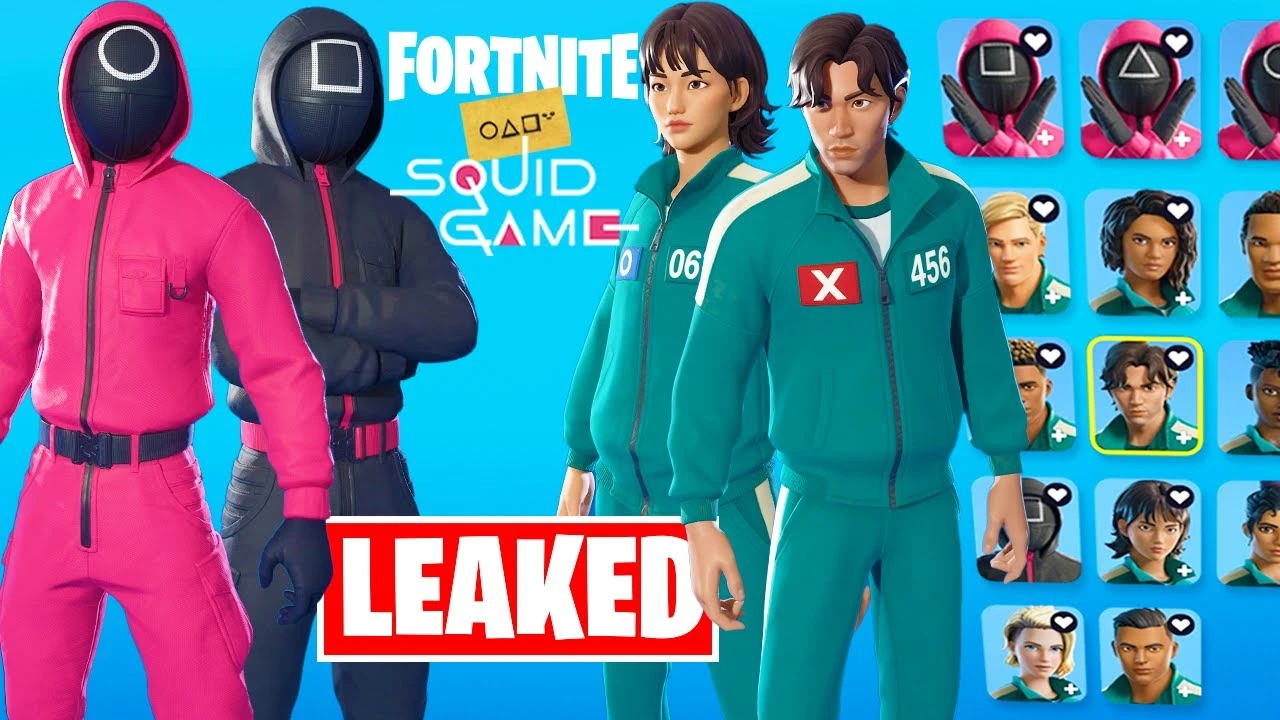 В Fortnite пройдет коллаборация с сериалом "Игра в Кальмара"