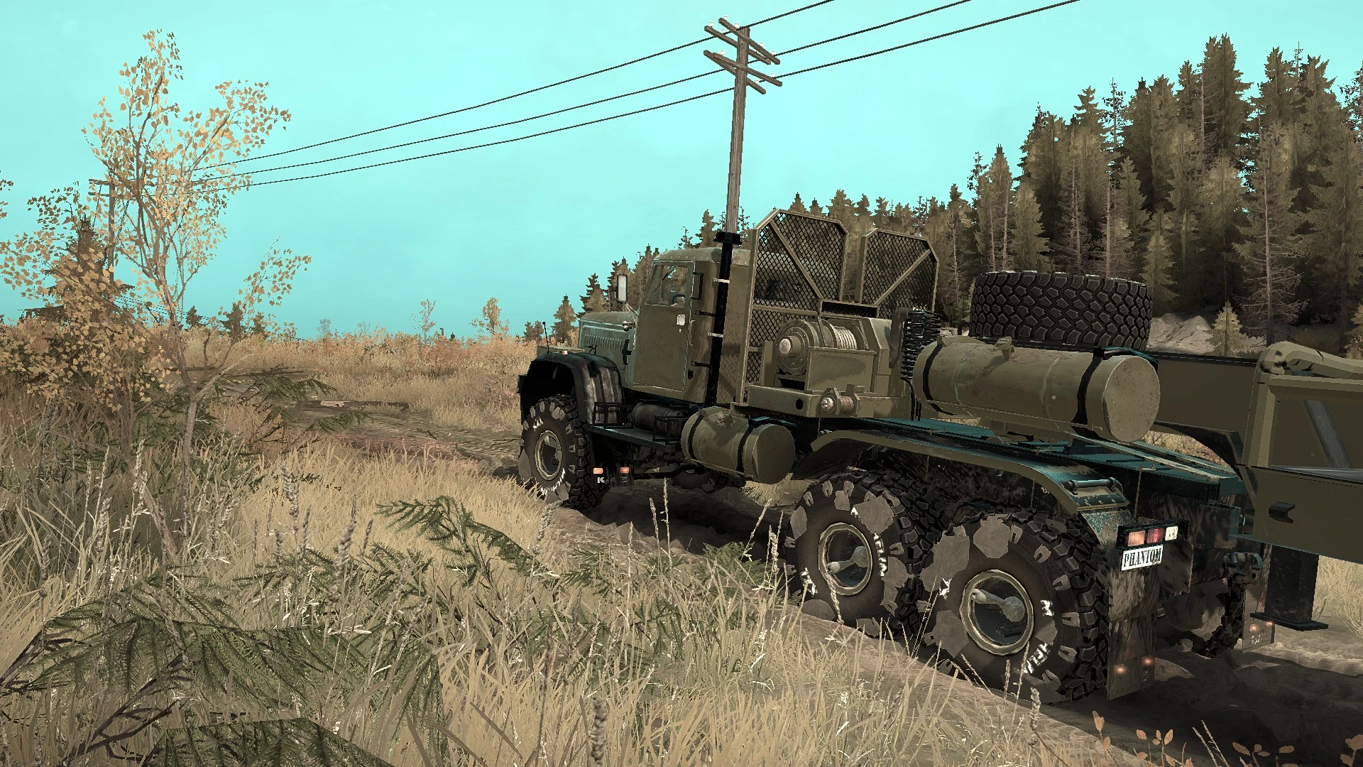 Spintires: MudRunner "Краз-255B - Phantom, версия 13.04.18"