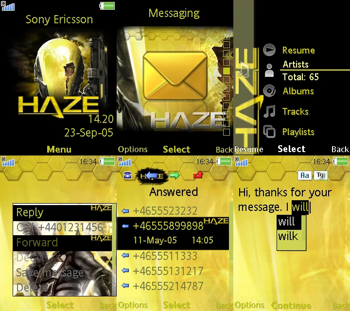 Haze "SE theme"