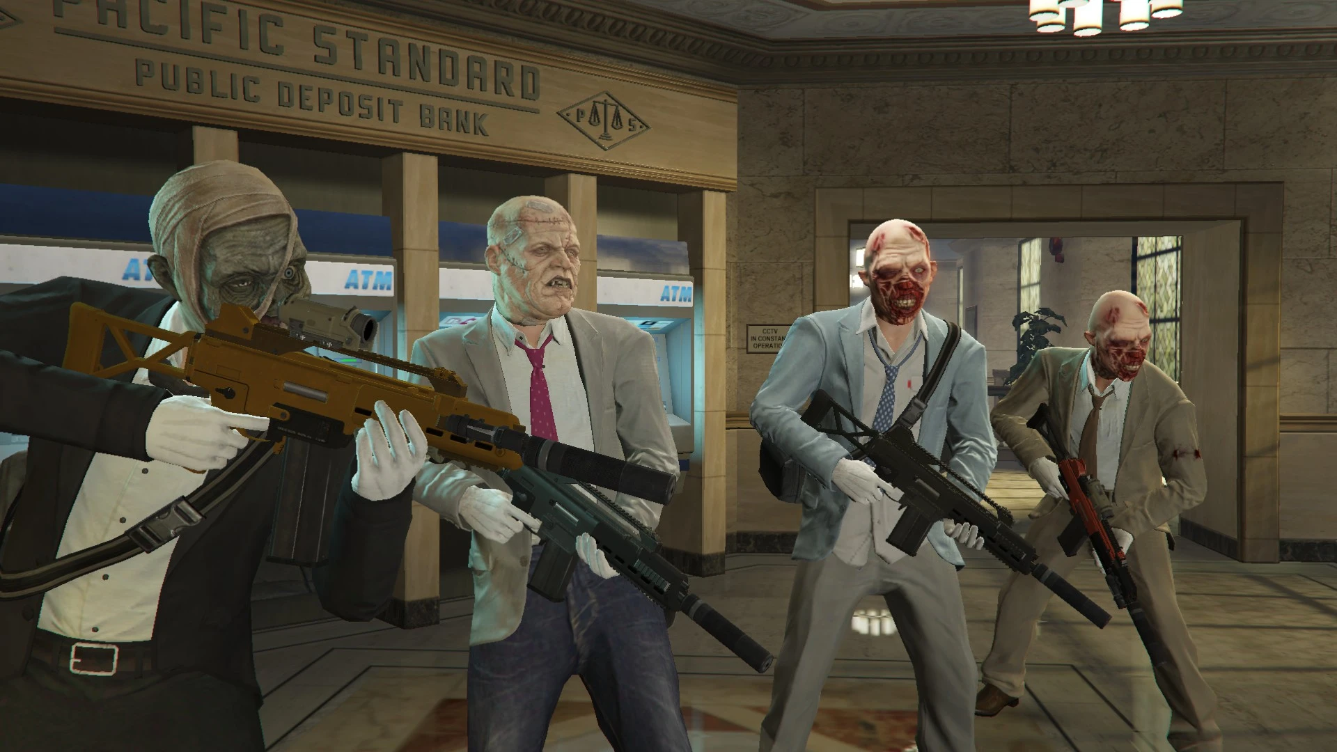 Grand Theft Auto 5 - GTA Online - Ограбления - The Pacific Standard