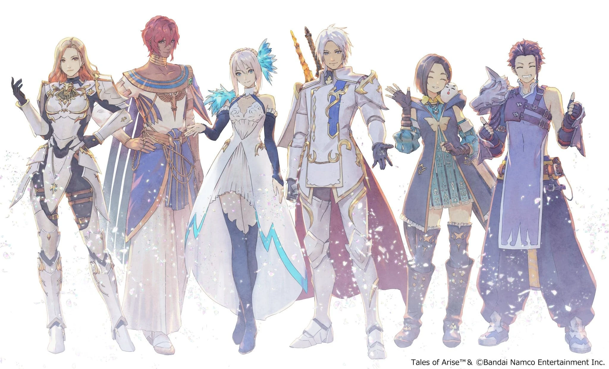 Bandai Namco поделилась новой иллюстрацией для события в честь первой годовщины Tales of Arise