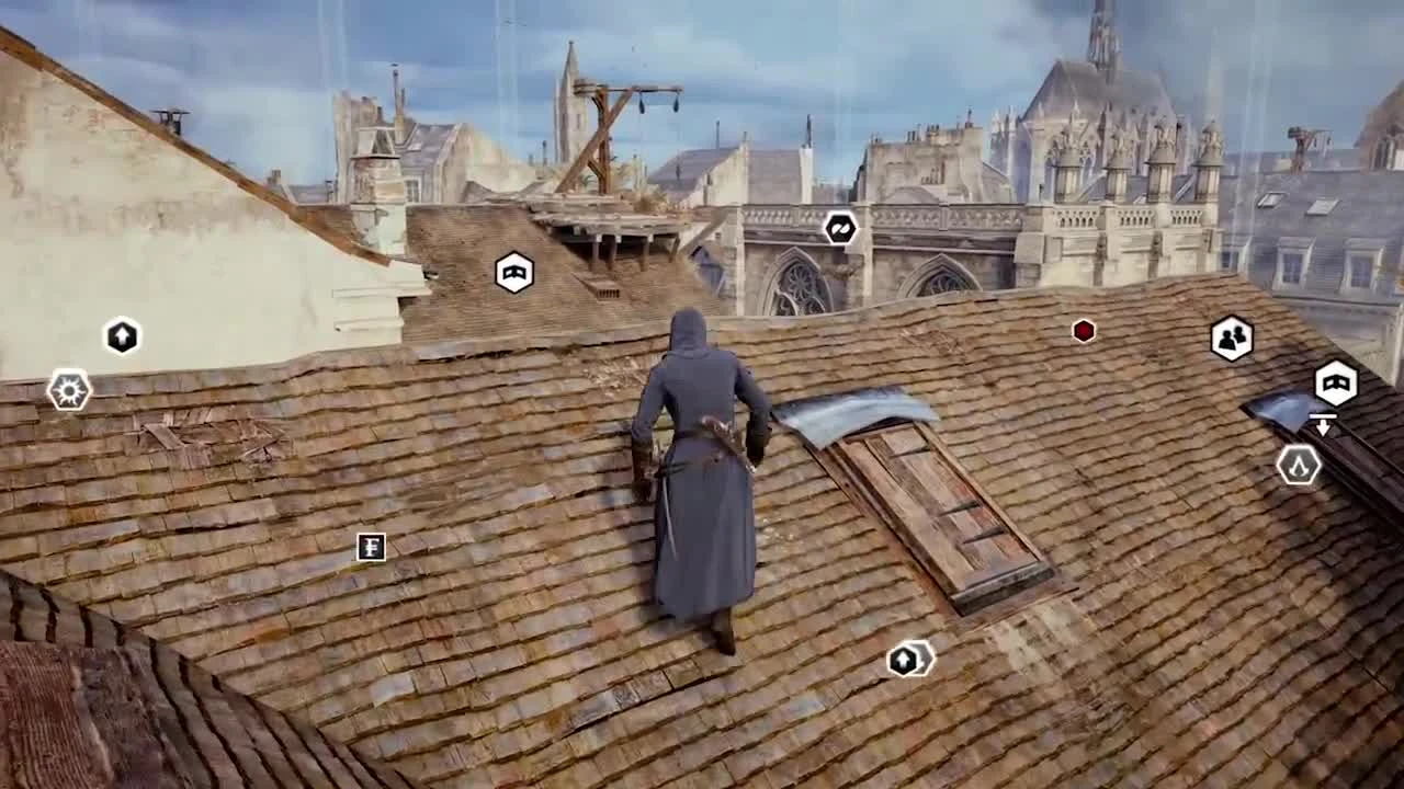 У вас будет выбор, как добраться до миссий в Assassin's Creed: Unity
