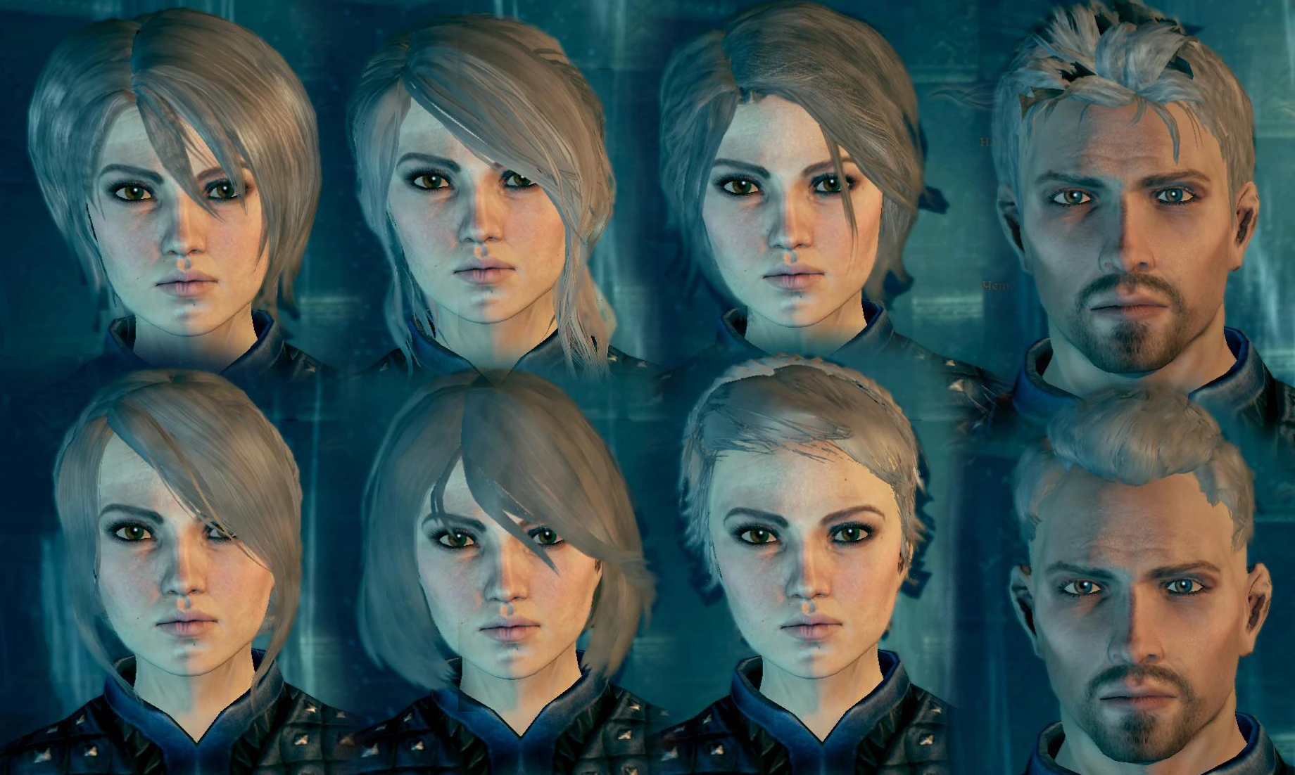 Dragon Age: Origins "Jenya's random hairstyles"