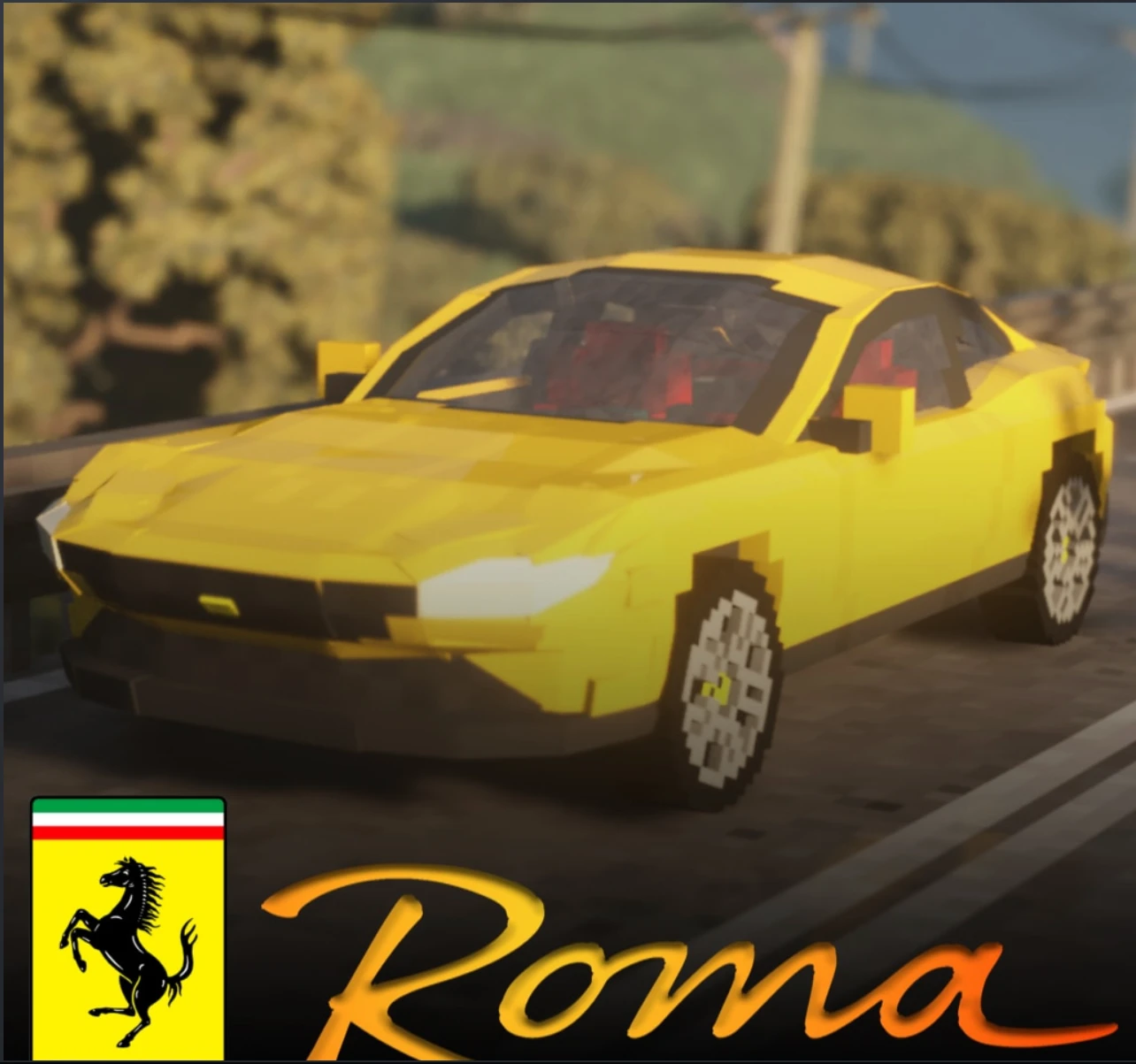 Teardown "2021 Феррари Рома" [1.5.4]