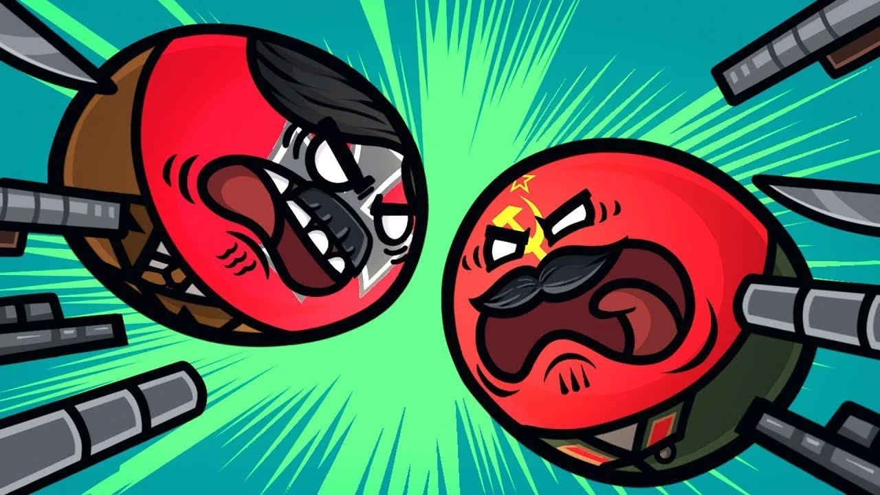 Вторая Мировая в стиле Драгон Балл