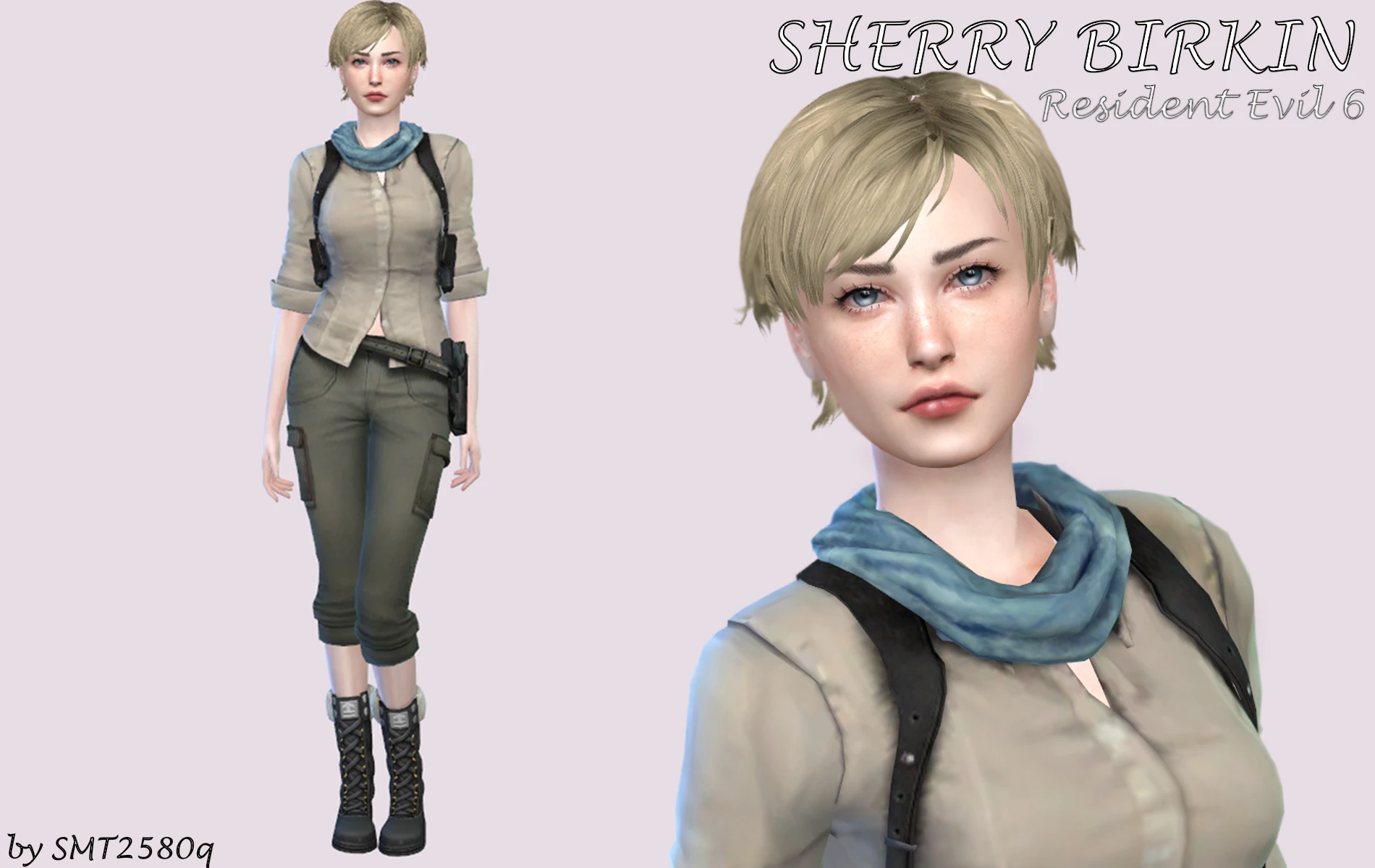 The Sims 4 "Шерри Биркин - Resident Evil 6"