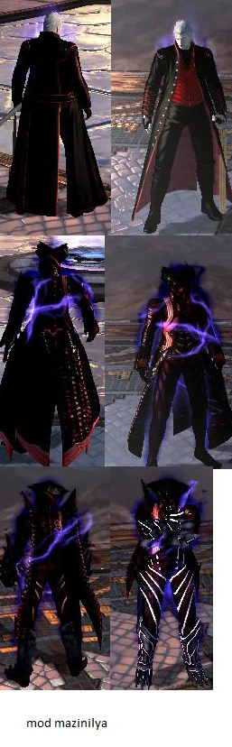 Devil May Cry 4 "black-red вергирий"