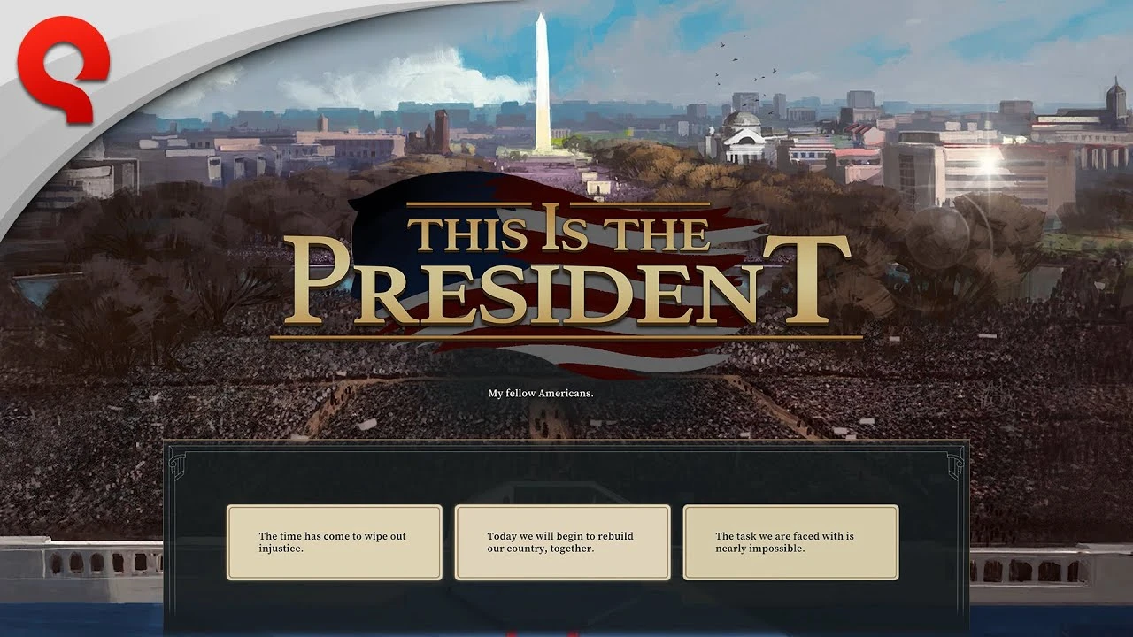 Геймплейный трейлер стратегии This Is the President