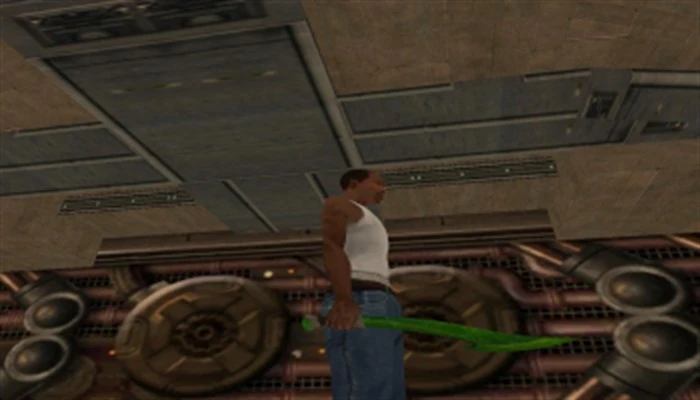 Grand Theft Auto: San Andreas " Меч Glimmer"