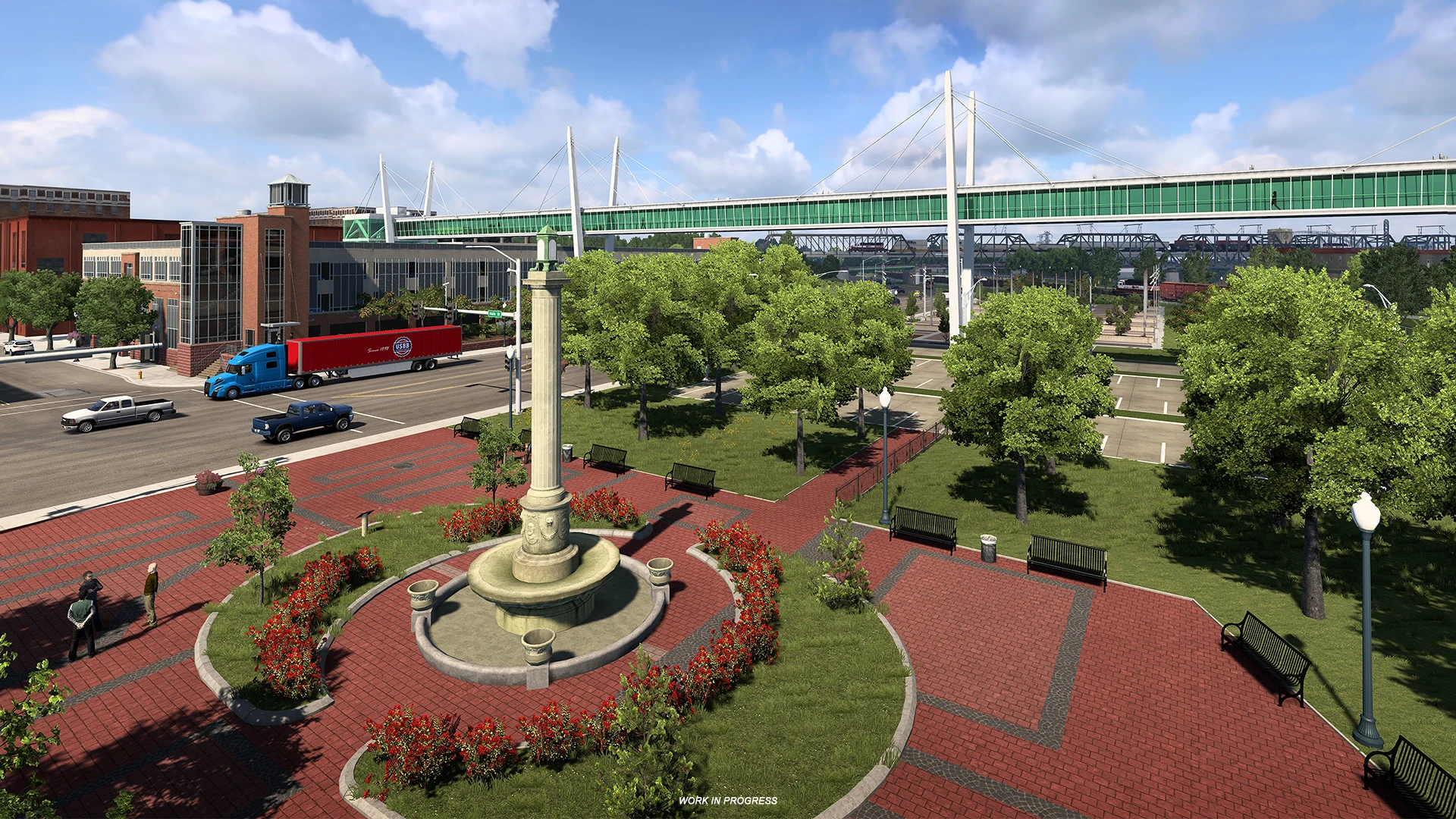 Новые скриншоты из будущего DLC Айова для American Truck Simulator - Davenport