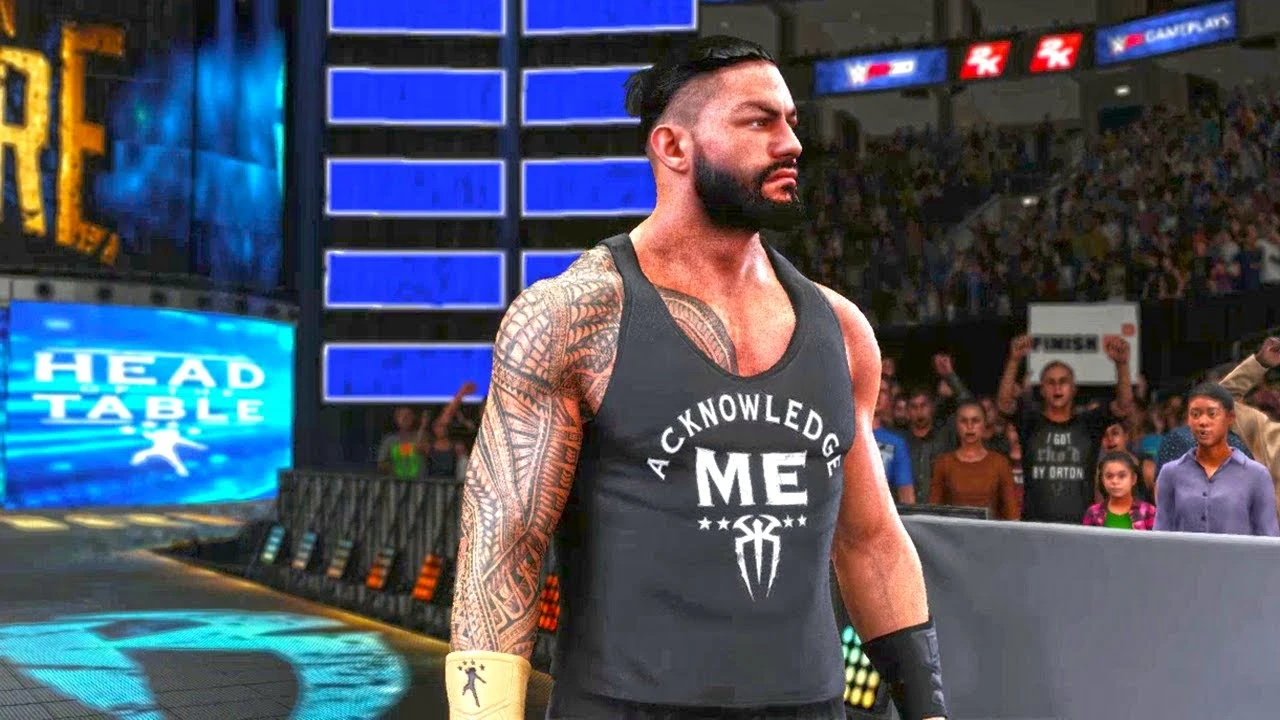 WWE2K18 "Мод ROMAN REIGNS SD 21 Updated Attire"
