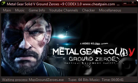 Metal Gear Solid 5: Ground Zeroes: Трейнер/Trainer (+9) [1.0] {h4x0r}