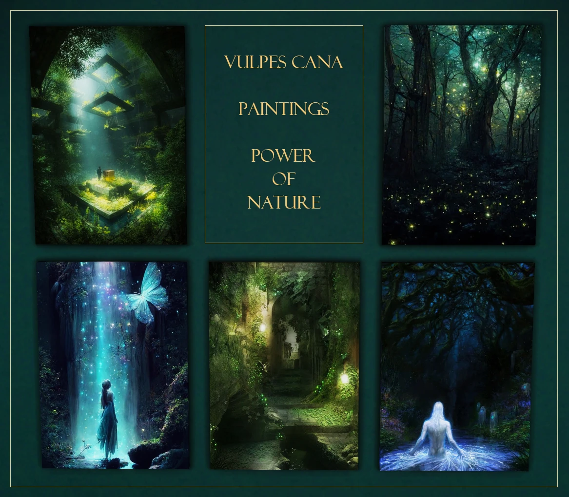 The Sims 4 "Сборка модов - набор картин сила природы"