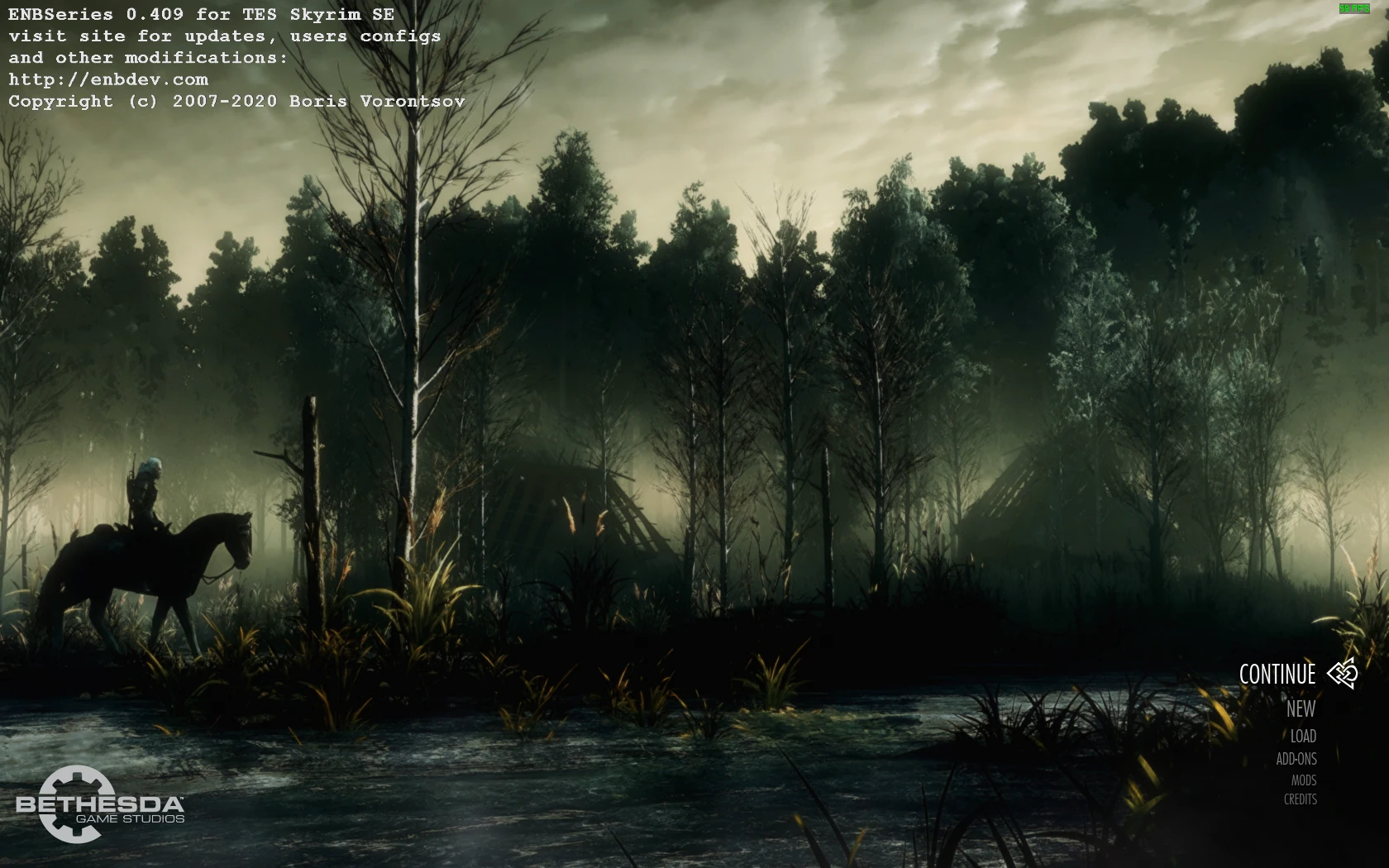 Skyrim SE "Меню - Ведьмаку заплатите чеканной монетой"