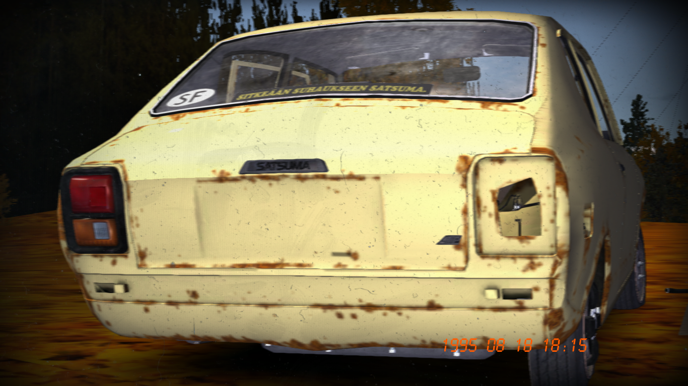 My Summer Car "Сохранение - Квест, разбитая сатсума Дяди"