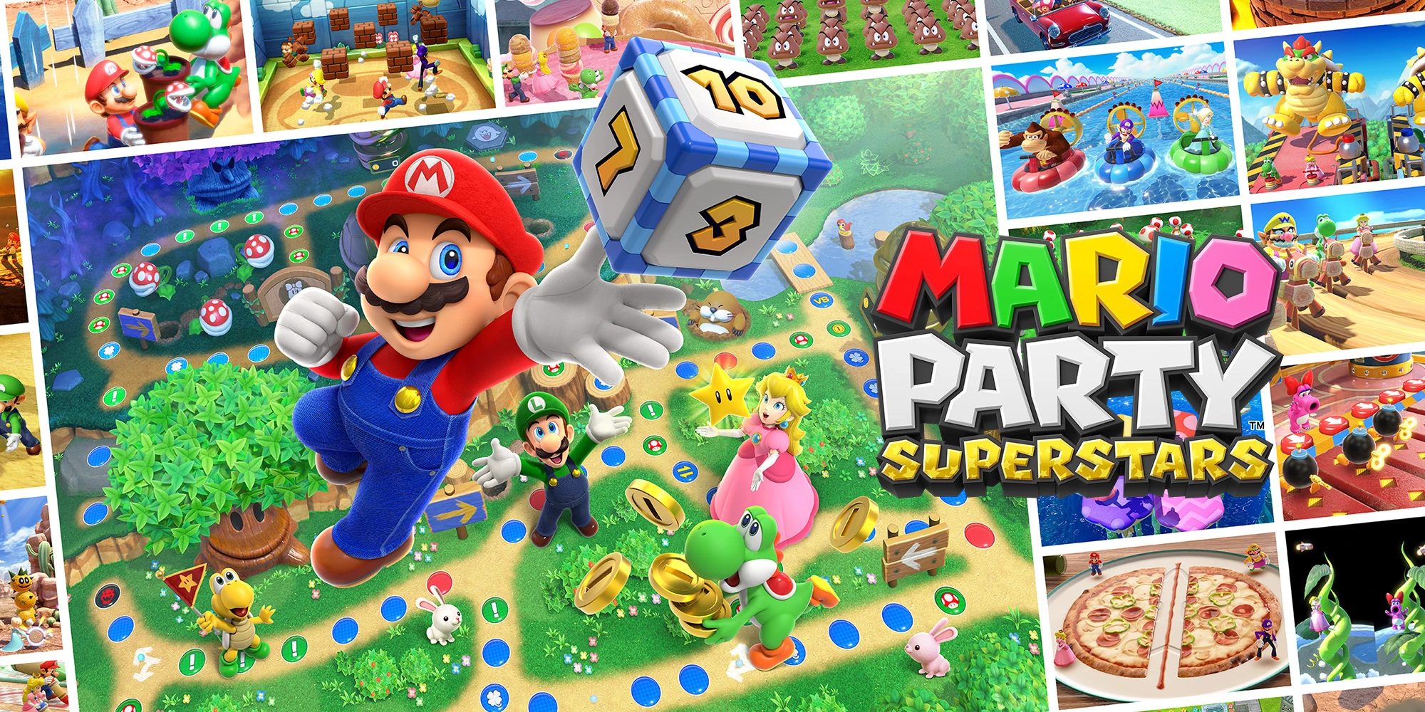 Игровой процесс игры для вечеринок Mario Party Superstars