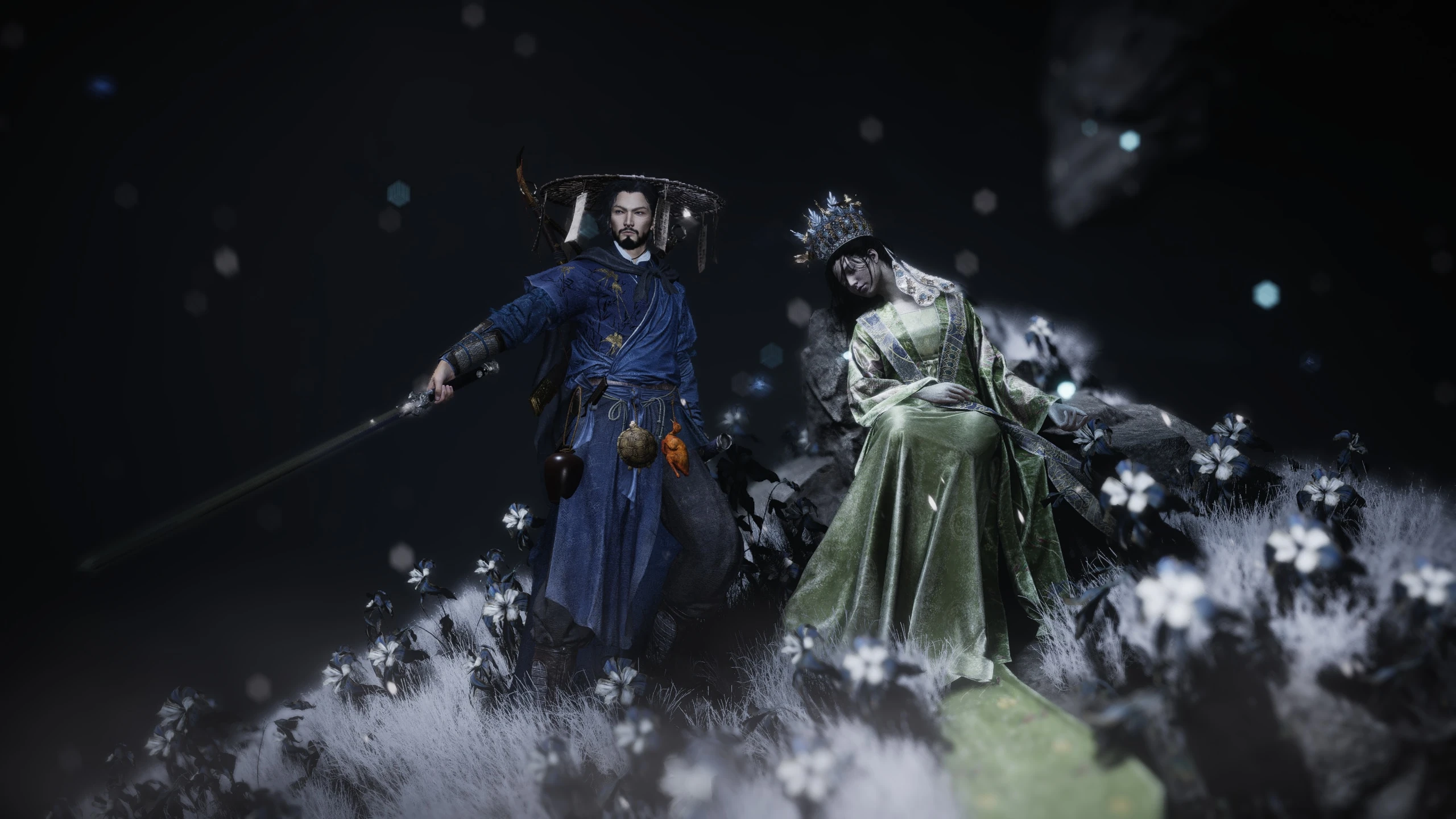 Решение головоломок и прохождение задания "Слепота к миру" в Where Winds Meet