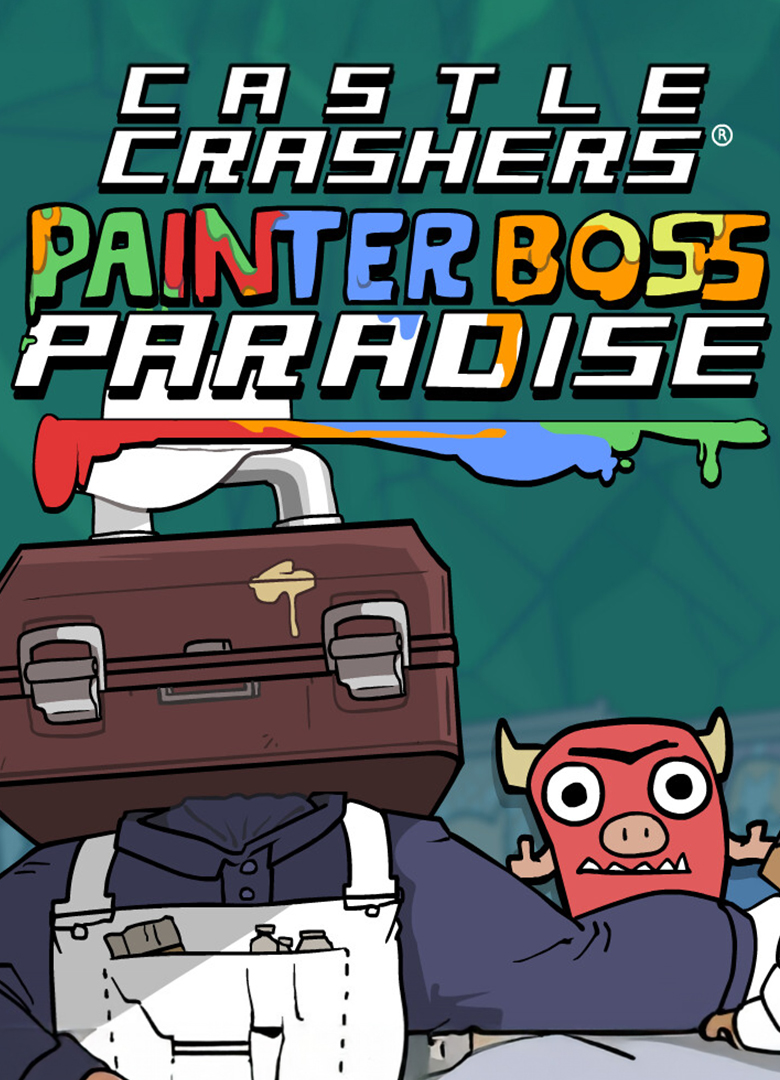 Castle Crashers - Painter Boss Paradise